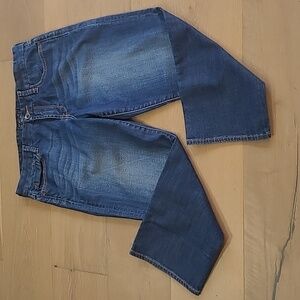 Lucky Brand Jeans Women's sz 10/30 Sweet Jean Crop Mid Rise Denim Jean